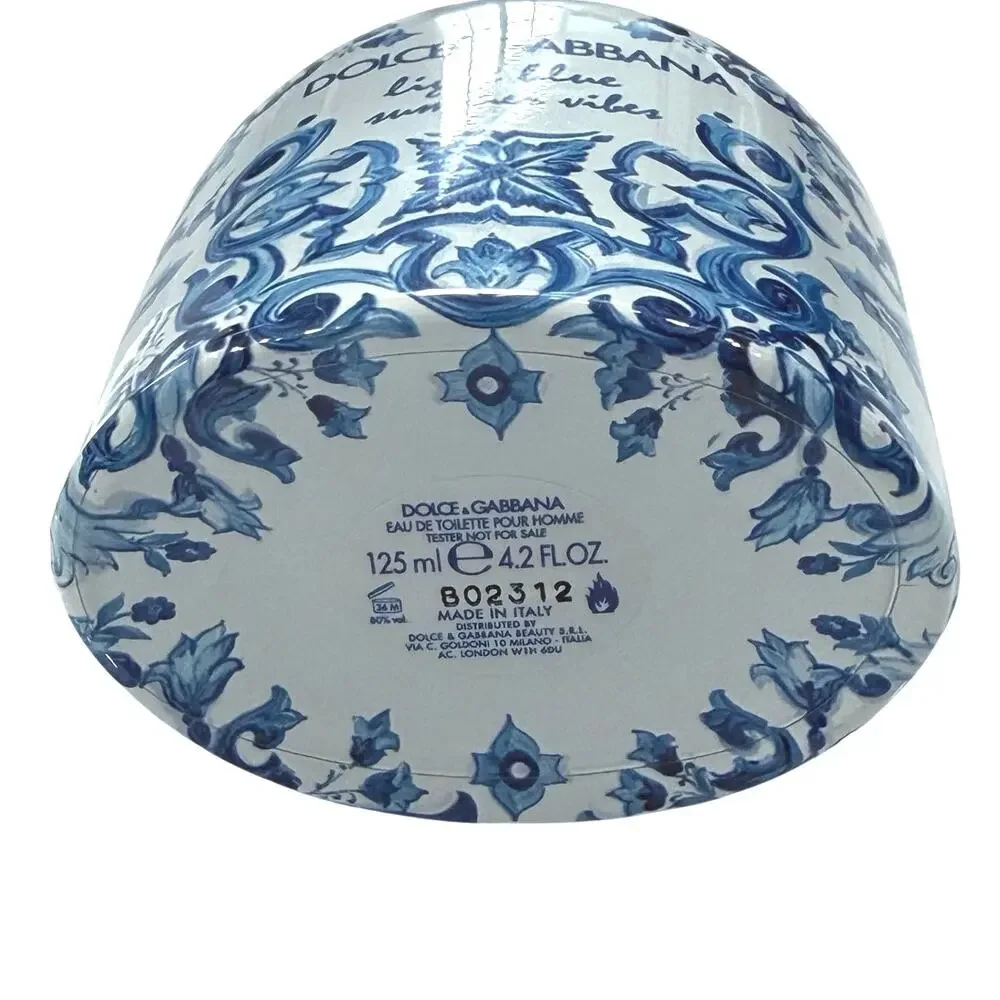 Dolce & Gabbana Men's Light Blue Summer Vibes Pour Homme EDT Spray 4.2 oz New - Picture 4 of 6